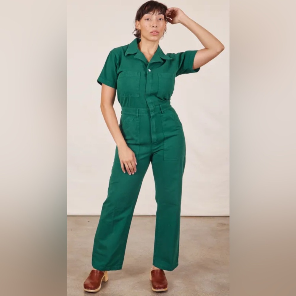 Women's Green Jumpsuit